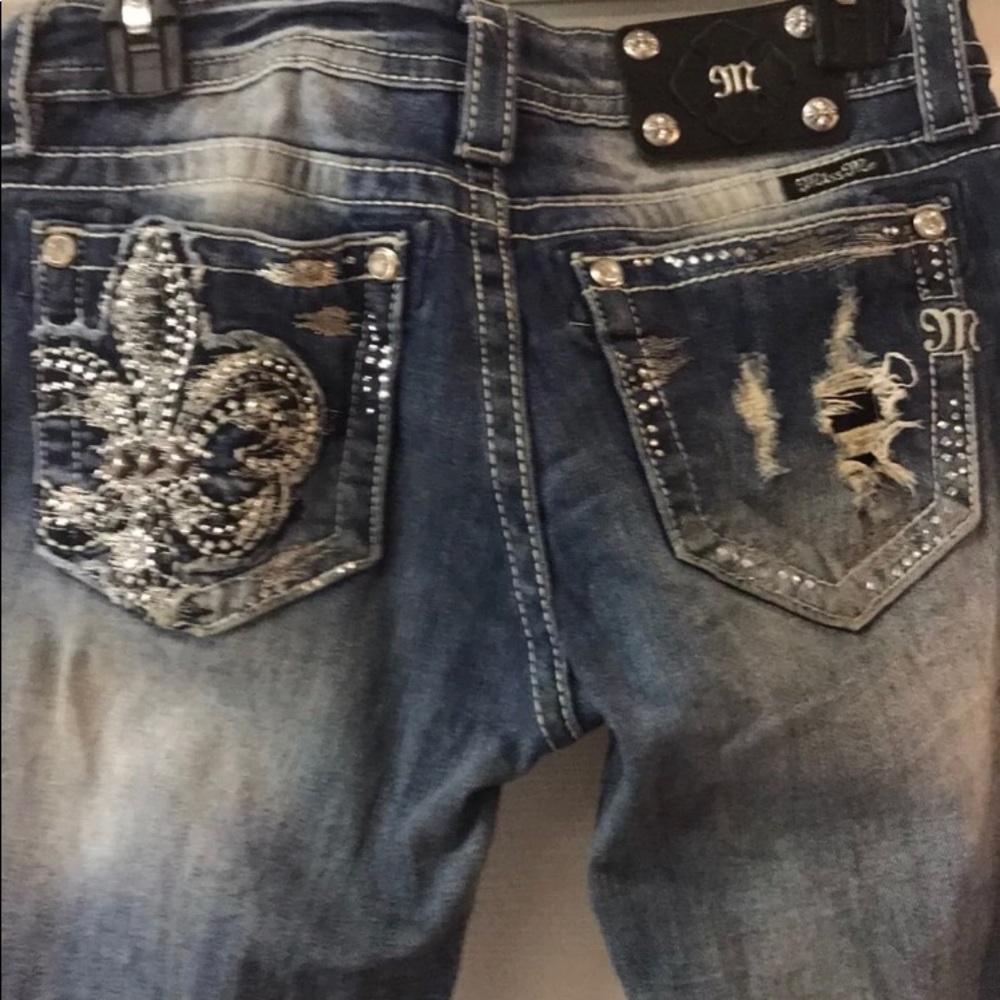 Miss Me Boot Cut Jeans Size 28